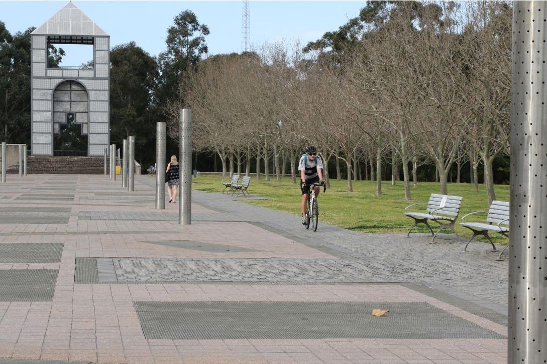 Bicentennial park store bike track